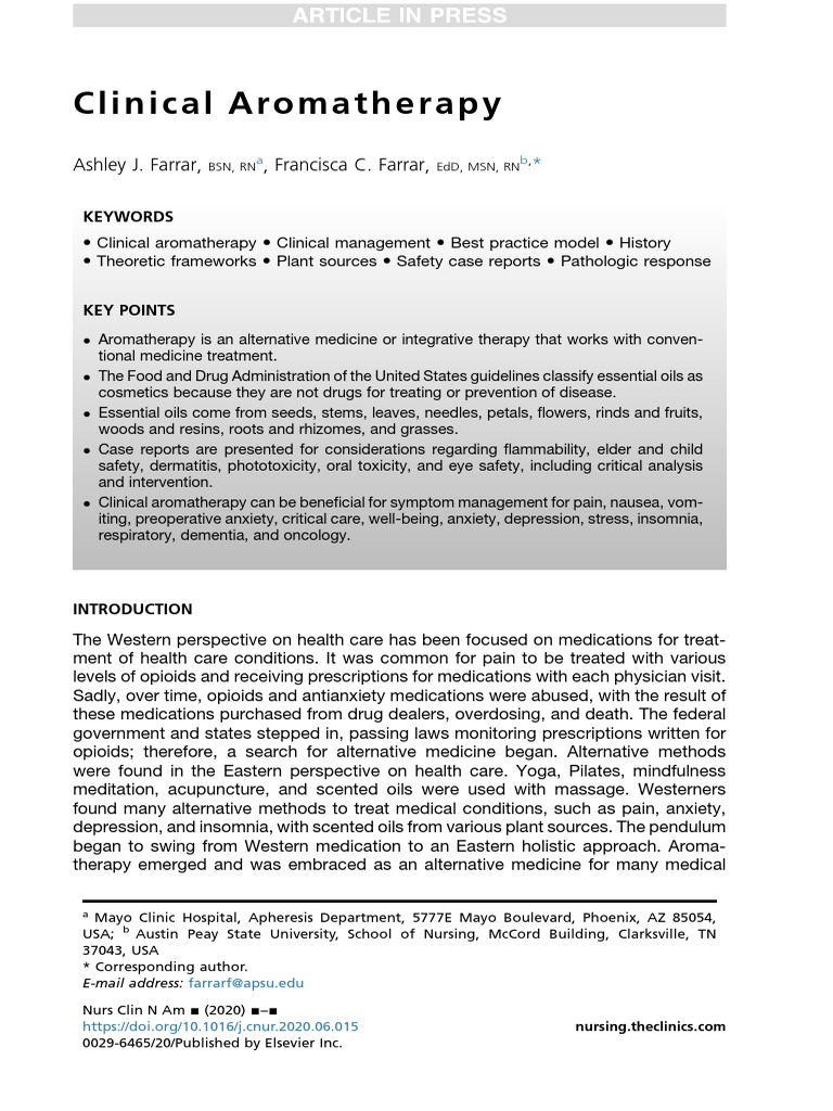 A Historical Review of the Emergence and Development of Clinical