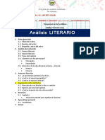 Analisis Literario - 4to de Sec.