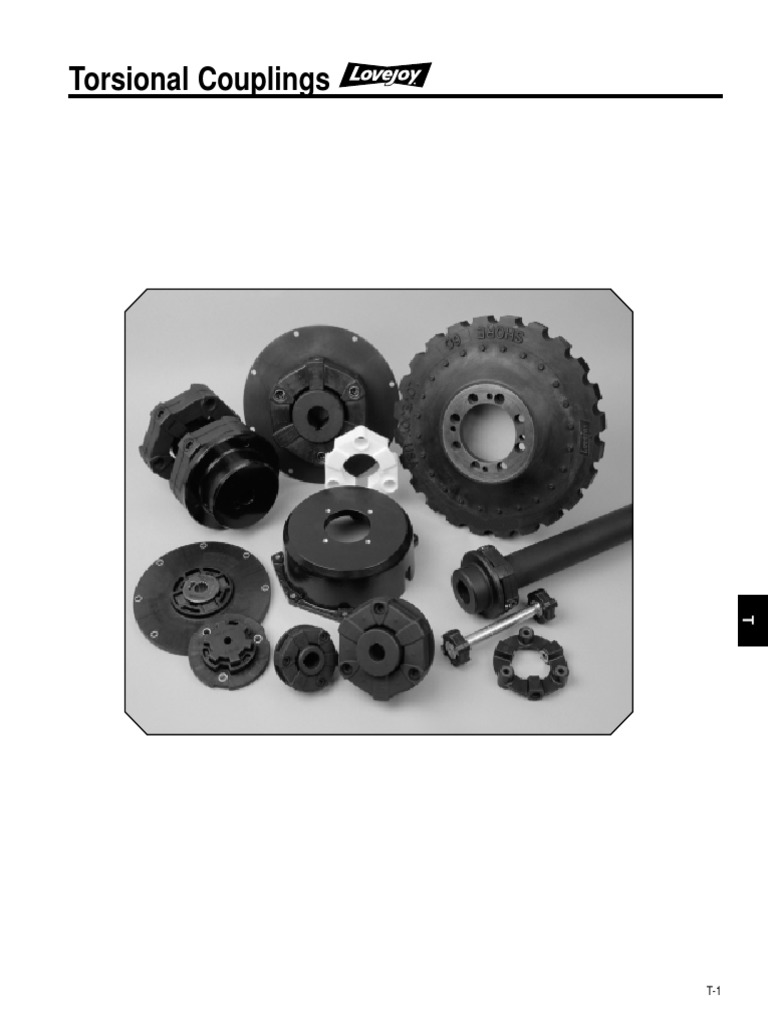 Torsional Coupling LOVEJOY PDF Horsepower Engines