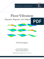 T - Dynamic Properties and Subjective Perception - Floor Vibration