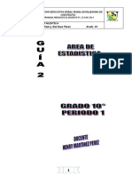 Guia # 2 Perido 1 Estadistica Grado 10