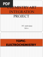 Chemistry Art Integration Project