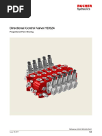 Directional Control Valve HDS24: Proportional Flow Sharing