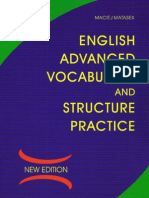 Maciej Matasek 2003 English Advanced Vocabulary and Structure Practice 208s