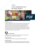 Debemos ser compasivos con nuestro lado más oscuro Tsultrim Allione, lama tibetana