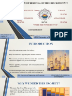 Design of Residual Hydrocracking Unit (RHU