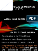 Marco Fiscal de Mediano Plazo