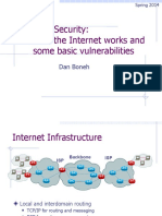 Internet Security: How The Internet Works and Some Basic Vulnerabilities