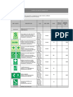 cotizacion de señallecticas MPHCO