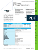 Datasheet Sensor de Voltaje DC Acuampvdct