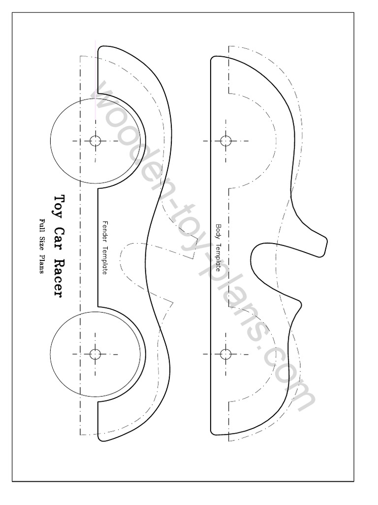 Toy Racing Car Plans | PDF