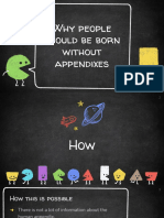 Why People Should Be Born Without Appendixes