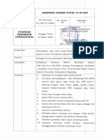 SPO Skrining Pasien Covid-19 Di IGD 2020