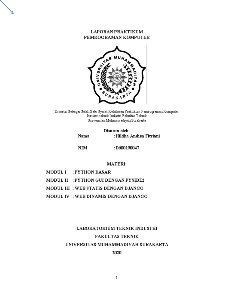 D600190047 Hildha Andien Fitriani Penjilidan 4 1 Pdf