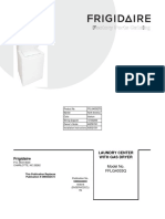Frigidaire Laundry Center With Gas Dryer: Model No. FFLG4033Q
