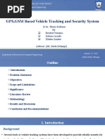 GPS, GSM Based Vehicle Tracking and Security System