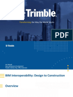 4. BIM Interop - Design to Construction - Trimble Solutions