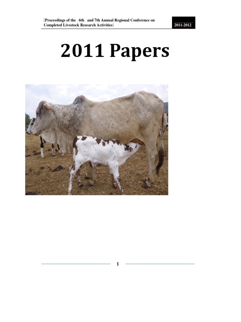 Arari Lrd 6th And 7th Proceedings Pdf Ordinary Least Squares Agriculture