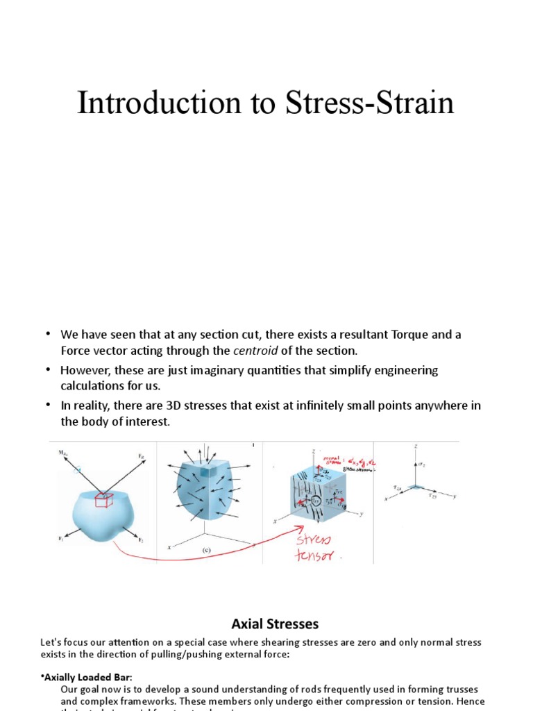Understanding Stress and Strain in Materials | PDF | Stress (Mechanics ...
