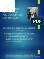 La Teoria Del Desarrollo Psicosocial de Erik Erikson