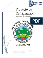 Proyecto de Congelacion y Refrigeracion