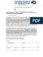 Carta Infraestructura - Rio Cachimayo