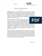 Informe Sobre Cacao Arriba Ecuador