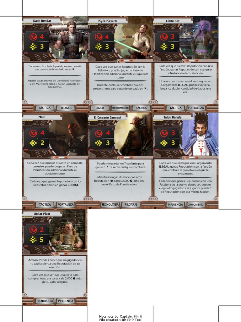 Cards Characters | PDF