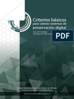 Criterios Basicos Sistemas Preservacion Digital