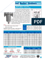 BW150 300 Steel Fabricated Basket Strainer