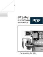 Penlon AV-S Ventilator - Service Manual