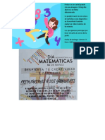 Invitación Dia Internacional de La Matemática