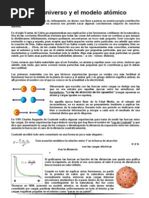 Yoel Universo Y El Modelo Atomico Electrón átomos