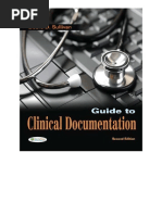 Guide To Clinical Documentation 2nd Edition - OCR Version