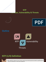 NTP - Function, Vulnerability and Threats
