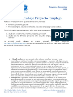 Hoja de Trabajo Programa, Portafolio, Proyecto, Simple, Complejo y Caótico