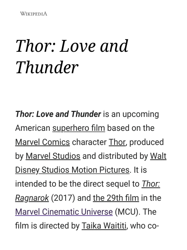 Thor - Wikipedia