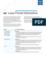 Exam Format Information: UPDATED 3/3/2021