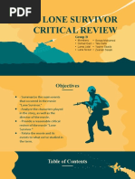 Lone Survivor Critical Review: Group B