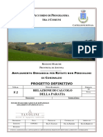 F2 - Relazione Di Calcolo Della Paratia