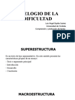 EL ELOGIO DE LA DIFICULTAD Diapositivas