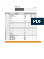 Gantt Chart Template: Wbs Number Task Title Task Owner Start Date Due Date