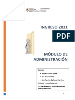 Administración 2021: Introducción a las organizaciones