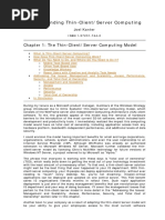 Chapter 1: The Thin-Client/Server Computing Model