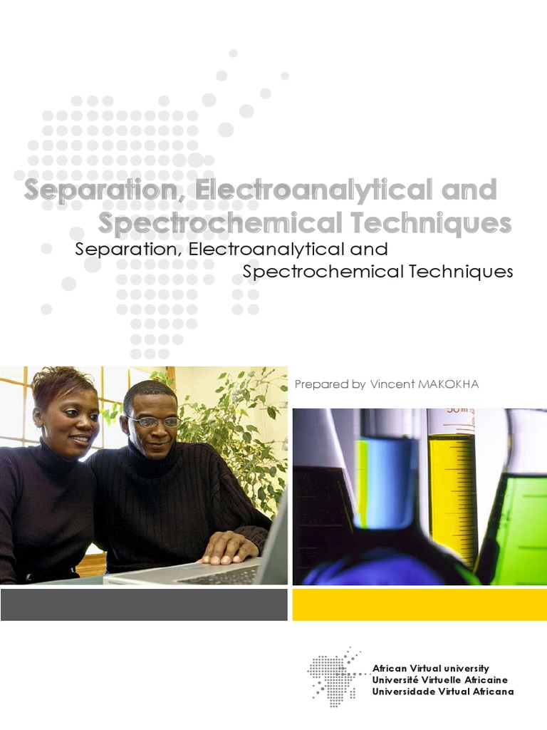 Separation and Spectrochemical Techniques | PDF | Distillation ...