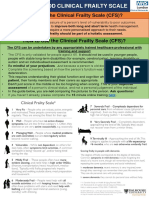 Clinical Frailty Scale Poster