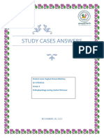 Study Cases Assignment Nursing Student Pathology