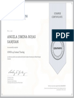 Angela Jimena Rojas Sanjuan: Course Certificate