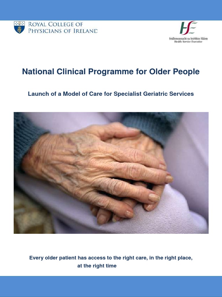 Model of Care for Specialist Geriatric Services | PDF | Geriatrics ...