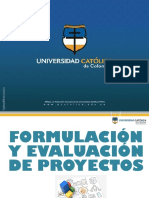 Formulación y Evaluación de Proyectos